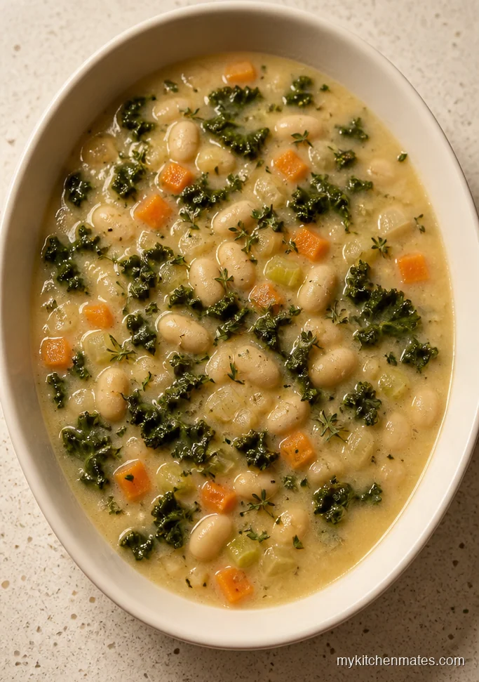 Creamy Kale and White Bean Soup