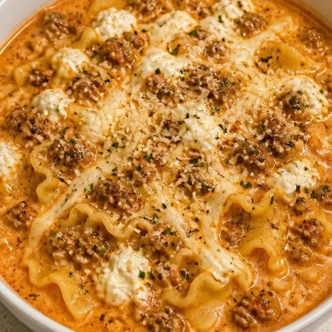 Creamy Lasagna Soup