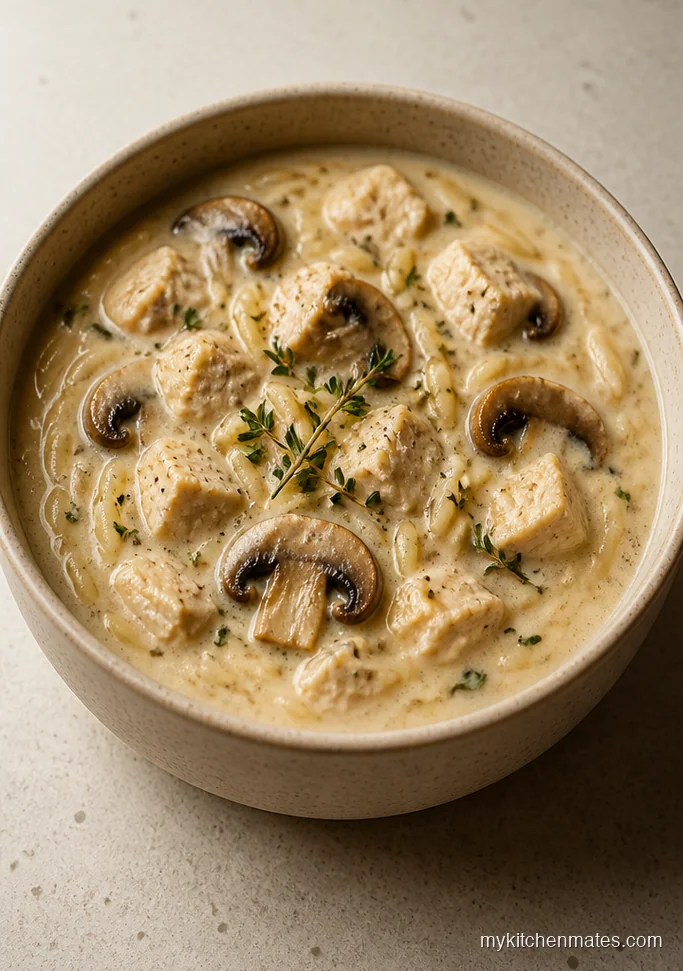 13 Chicken Orzo Soup Recipes You'll Make on Repeat Creamy Mushroom Chicken Orzo Soup