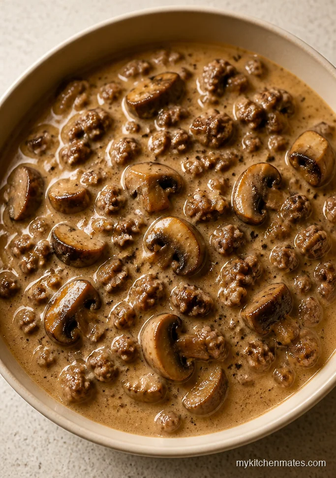 10 Ground Beef Stew Recipes for Big Flavor on a Weeknight Creamy Mushroom Ground Beef Stew