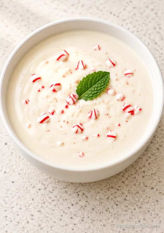 Creamy Peppermint Punch