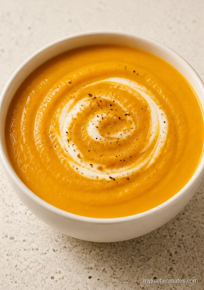 10 Low Calorie Pumpkin Recipes for Cozy Nights In Creamy Pumpkin Soup with Greek Yogurt