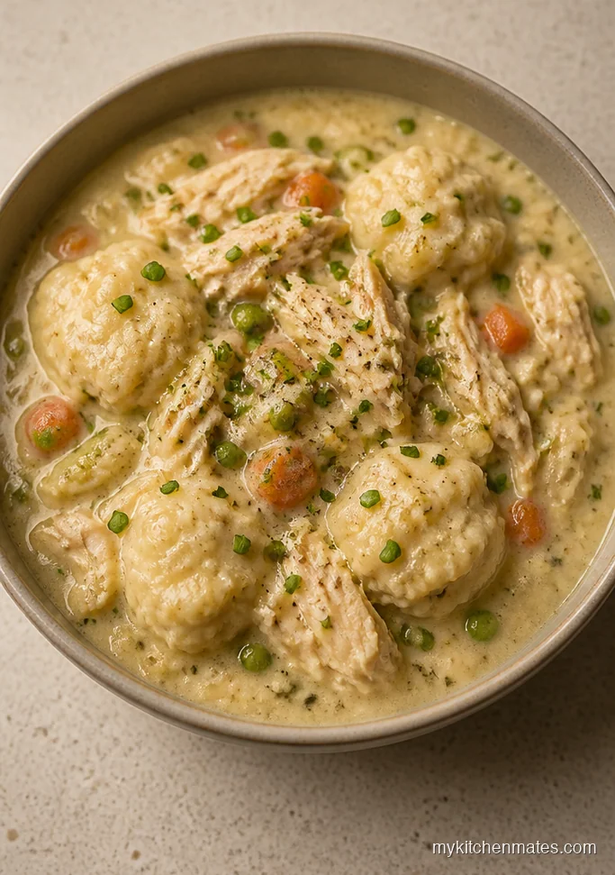 Creamy Ranch Chicken and Dumplings