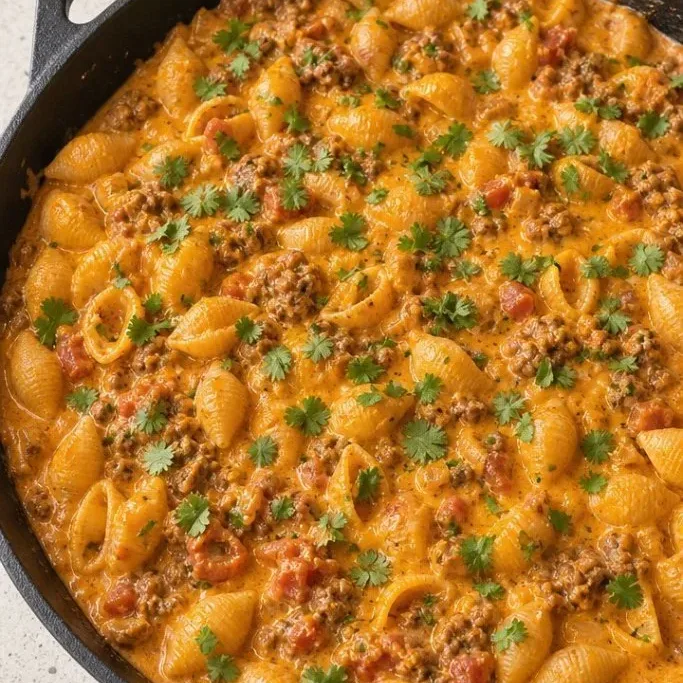 30-Minute Creamy Rotel Pasta With Ground Beef Creamy Rotel Pasta With Ground Beef