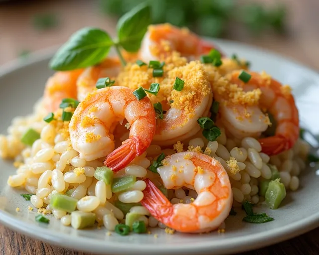 Creamy Seafood and Wild Rice Shrimp Casserole