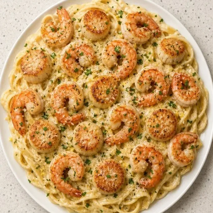 Creamy Seafood Pasta
