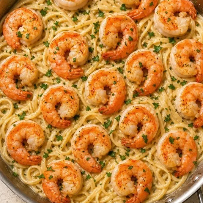 Creamy Shrimp Pasta