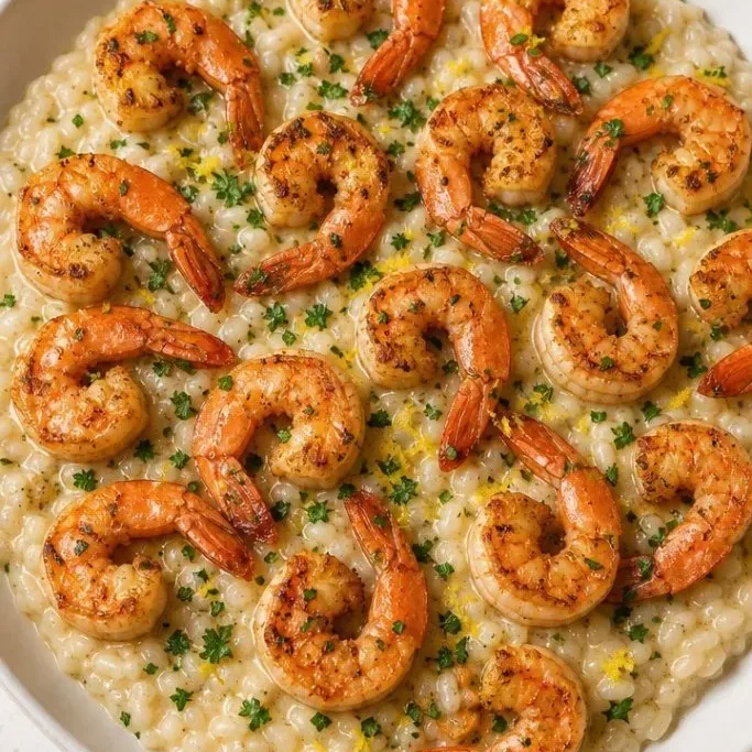 Creamy Shrimp Risotto