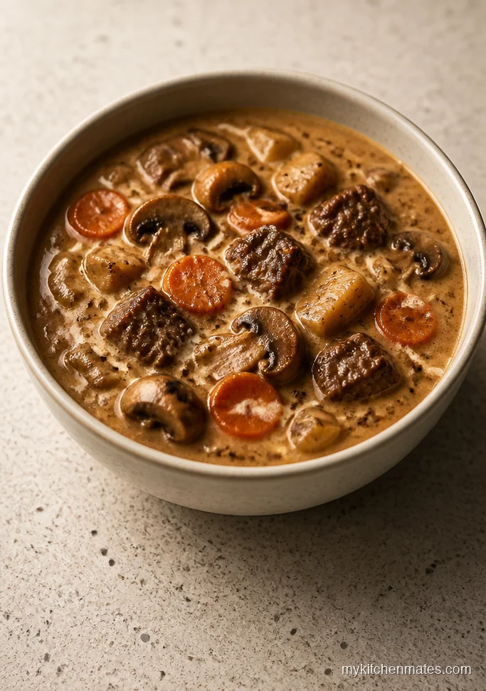 Creamy Sour Cream Beef Stew