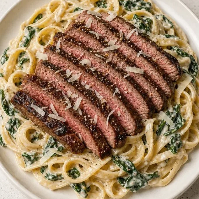 30-Minute Creamy Steak Pasta Creamy Steak Pasta