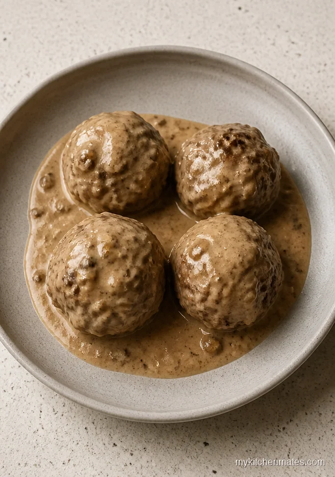 Creamy Swedish Style Meatballs