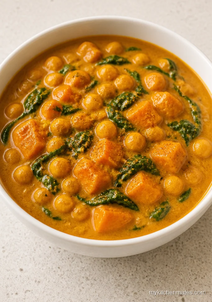 Creamy Sweet Potato Chickpea Curry