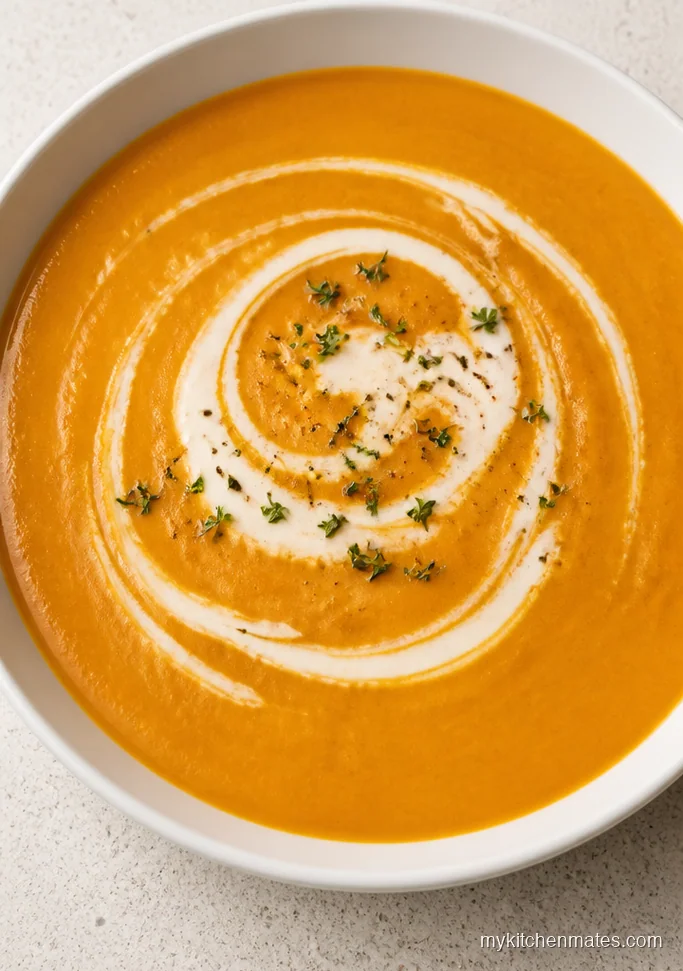 Creamy Sweet Potato Zucchini Soup