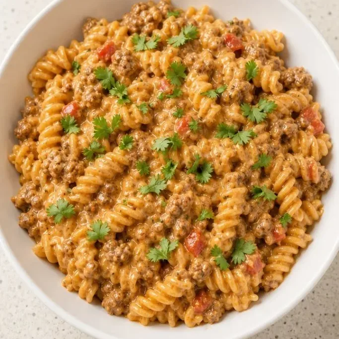 One-Pot Creamy Taco Pasta Creamy Taco Pasta