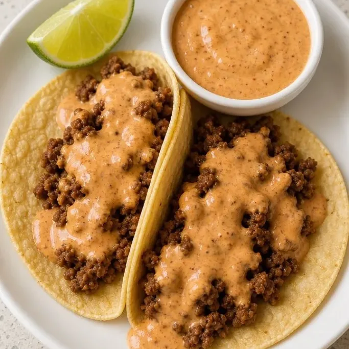 Creamy Taco Sauce (5 Minutes, No Cook) Creamy Taco Sauce