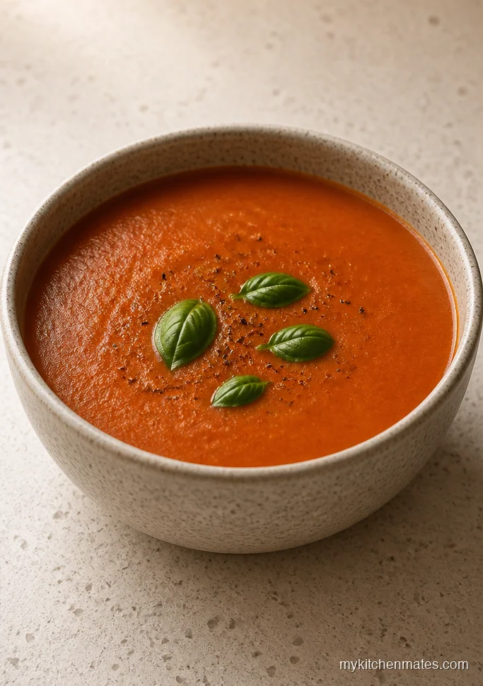 Creamy Tomato Basil Soup