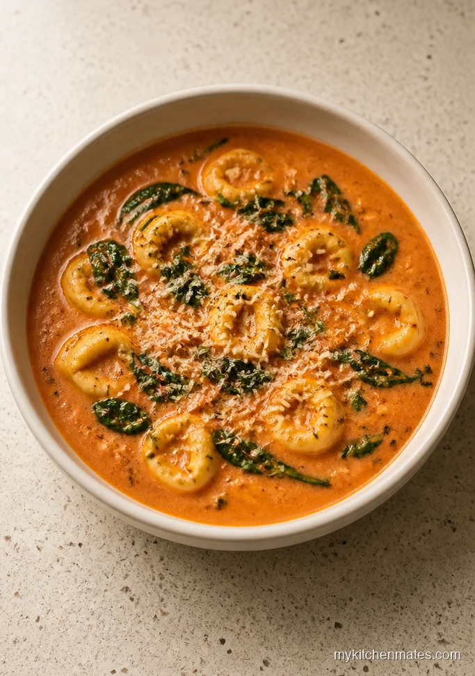 12 Crockpot Dinner Recipes for Busy Family Weeknights Creamy Tomato Tortellini Soup