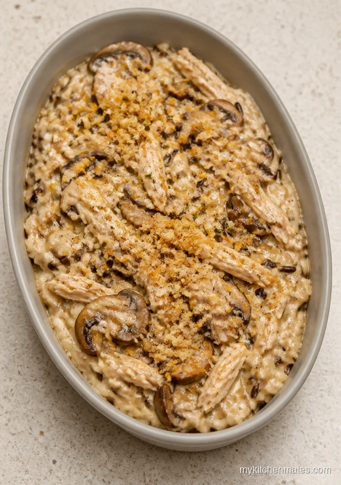 13 Fall Casserole Recipes That Make Dinner Feel Like Sunday Creamy Turkey and Wild Rice Casserole