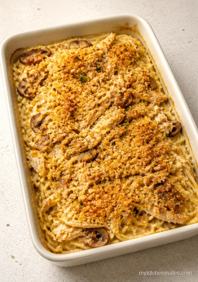 Creamy Turkey Tetrazzini