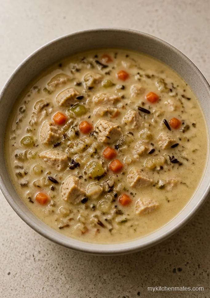 Creamy Turkey Wild Rice Soup