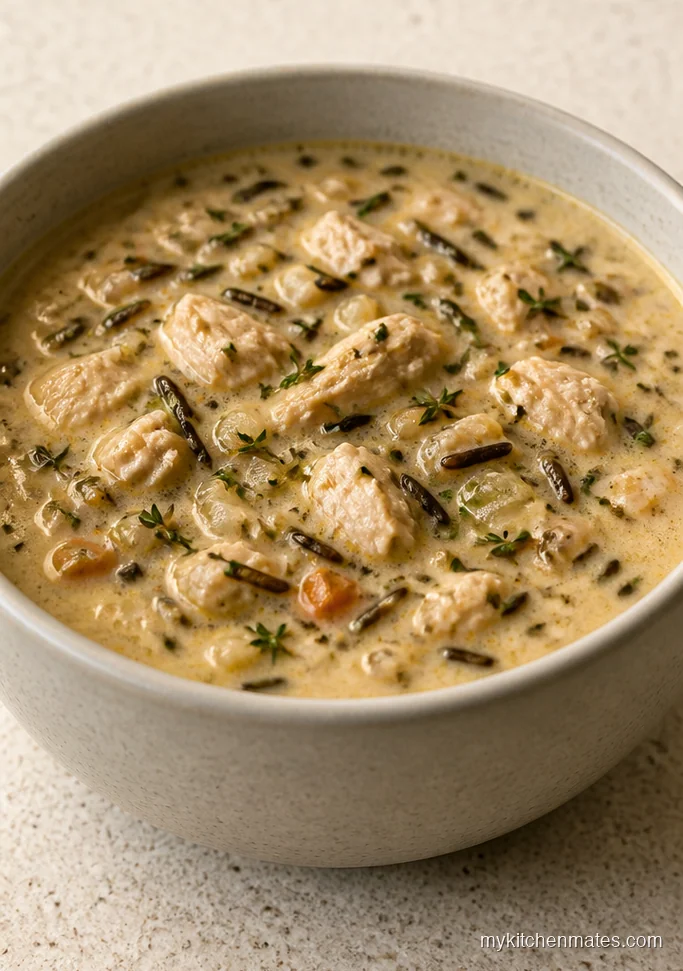 Creamy Turkey Wild Rice Soup
