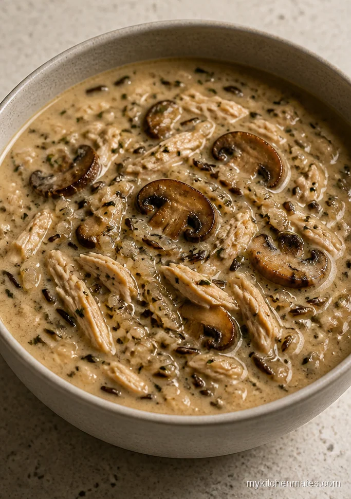 Creamy Turkey Wild Rice Soup