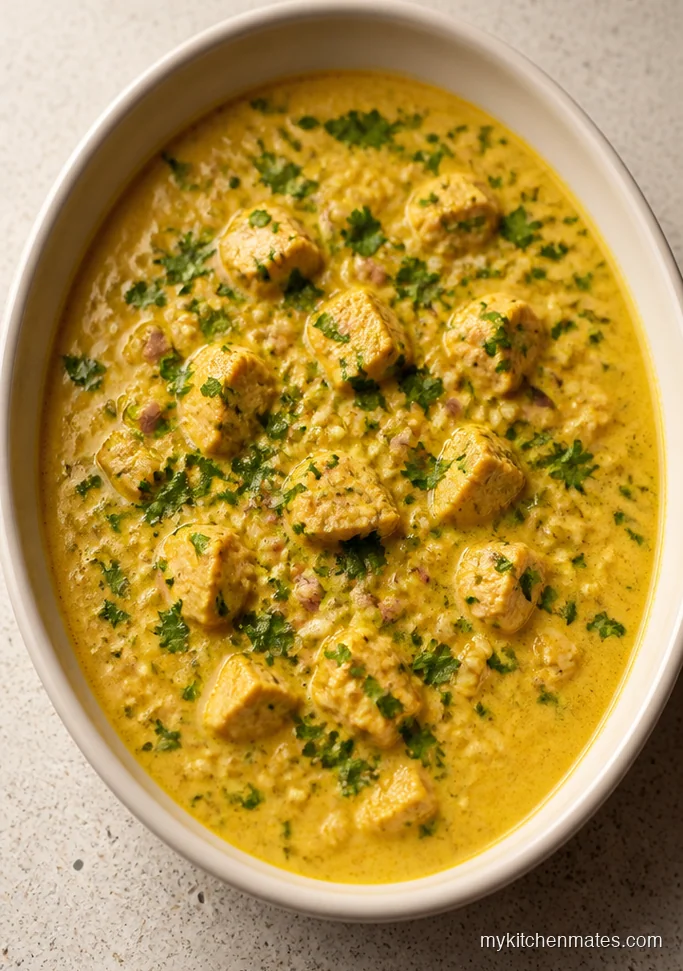 Creamy Turmeric Chicken Soup