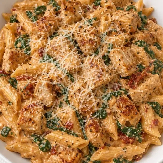 Creamy Tuscan Chicken Pasta