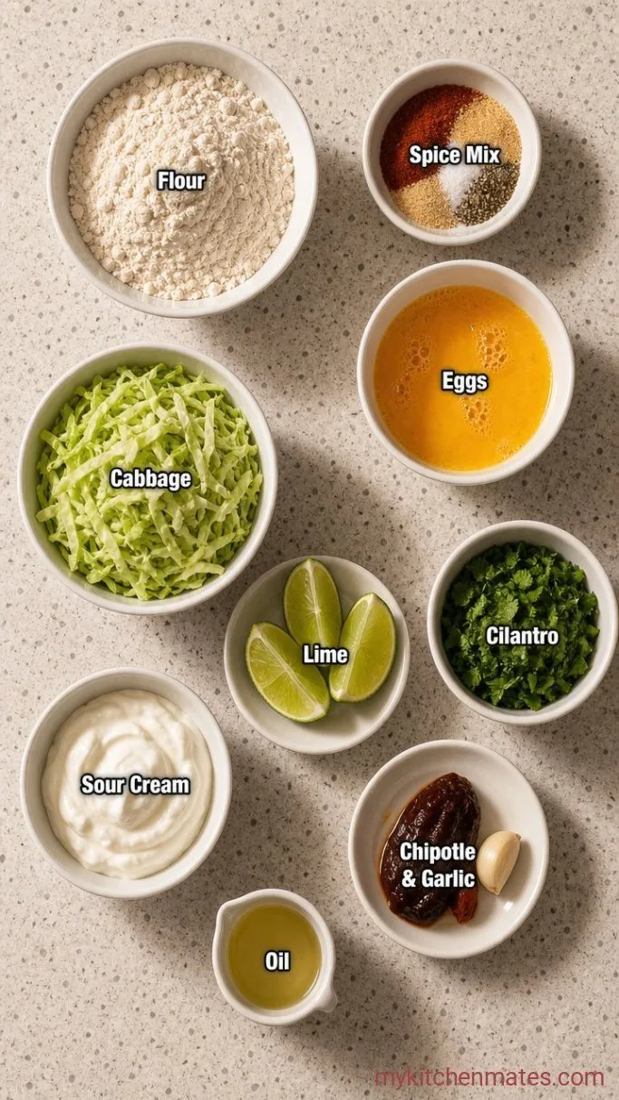 Crispy Chicken Tacos (Ready in 30 Minutes) Ingredients