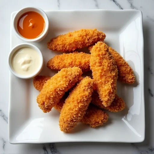 Crispy Panko-Crusted Chicken Tenders