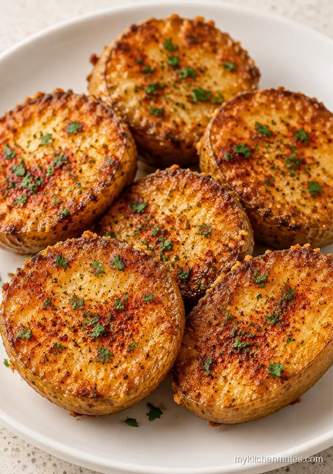 Crispy Parmesan Roasted Potatoes