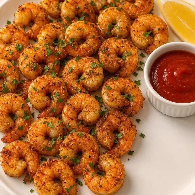 Crispy Popcorn Shrimp