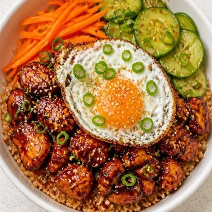 Crispy Gochujang Chicken Rice Bowls Crispy Rice Bowl