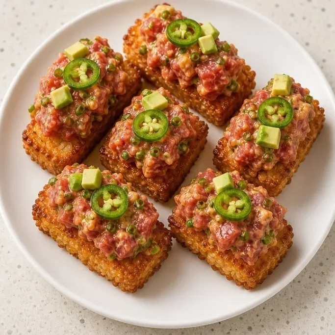 Crispy Rice Spicy Tuna