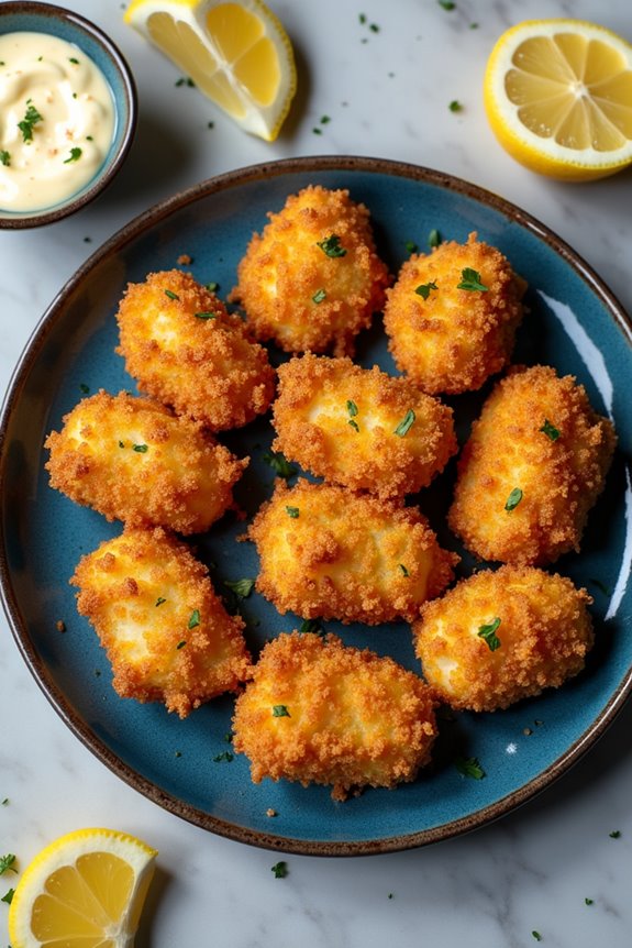 crispy cajun air fried catfish