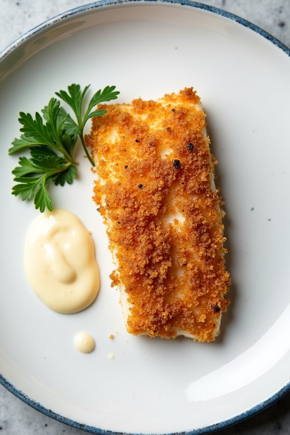 crispy cajun sea bass