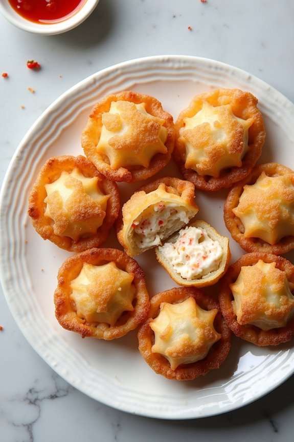 crispy crab rangoon recipe