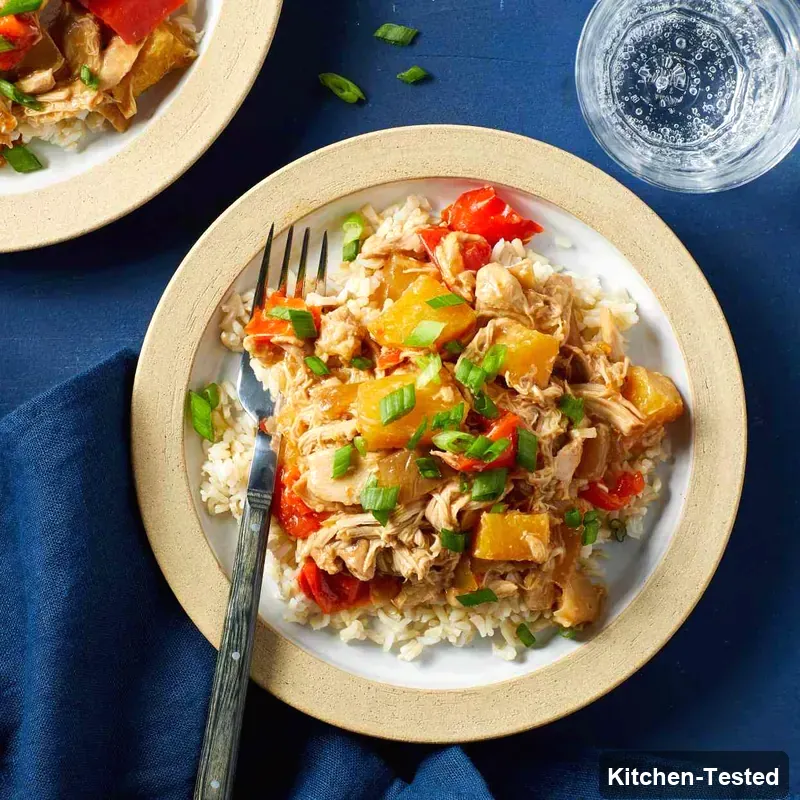 Crock-Pot Pineapple Chicken crock pot pineapple chicken