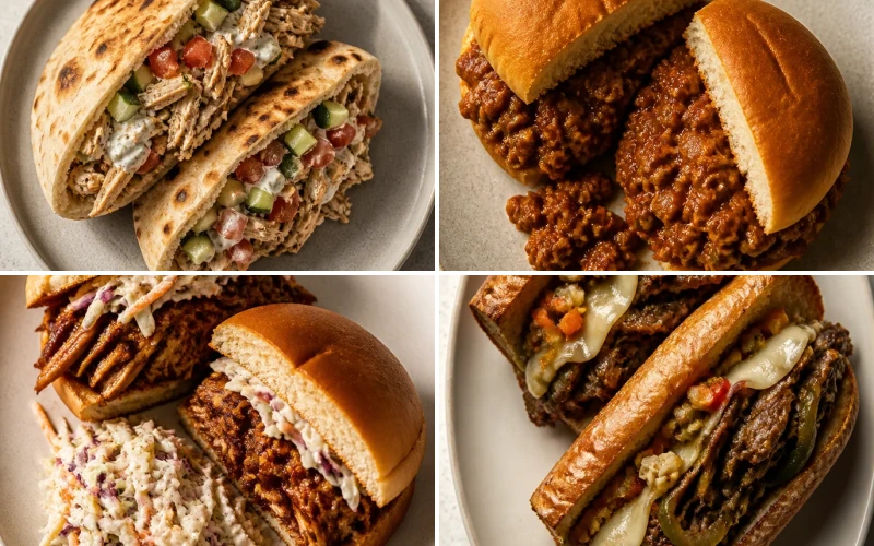 11 Crock Pot Sandwich Recipes for No-Fuss Weeknight Dinners 11 Crock Pot Sandwich Recipes for No-Fuss Weeknight Dinners