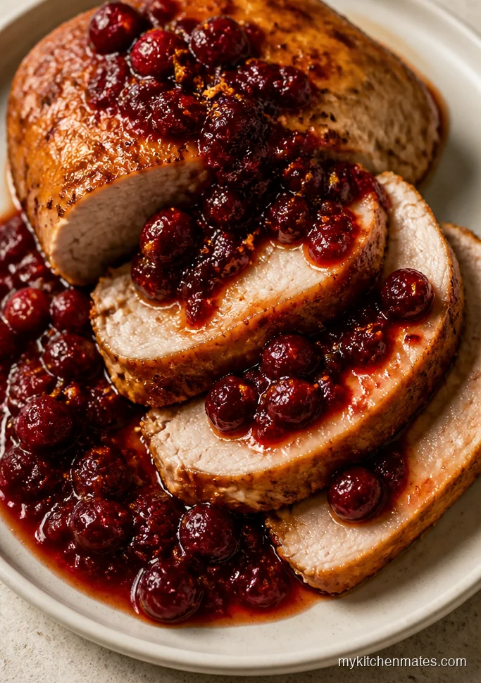 Crock Pot Turkey Breast with Cranberry Chutney