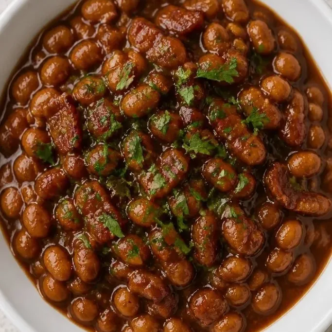Rich and Smoky Crockpot Baked Beans Crockpot Baked Beans
