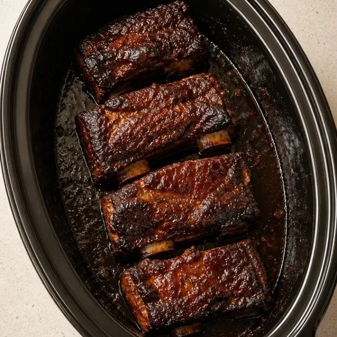 Crockpot Beef Ribs