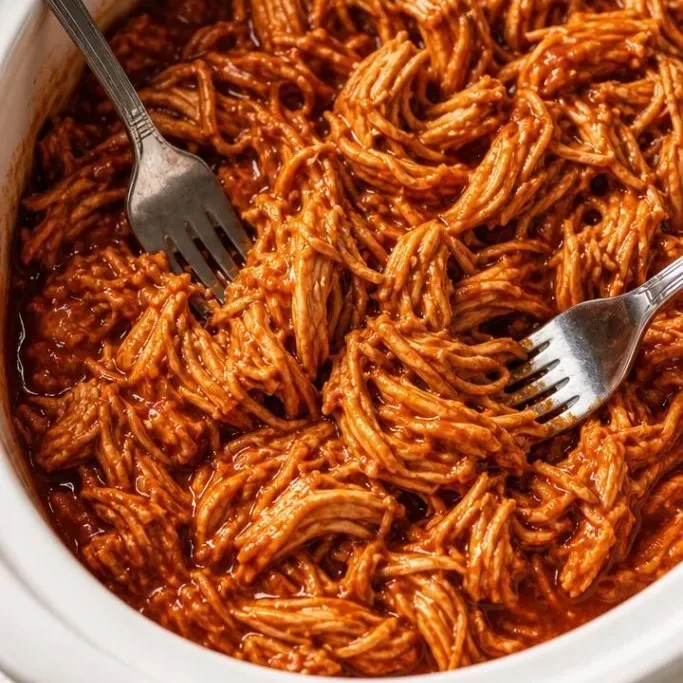 Crockpot Buffalo Chicken