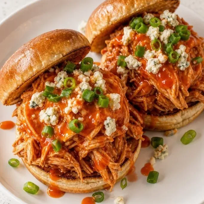 5-Ingredient Crockpot Buffalo Shredded Chicken Crockpot Buffalo Shredded Chicken