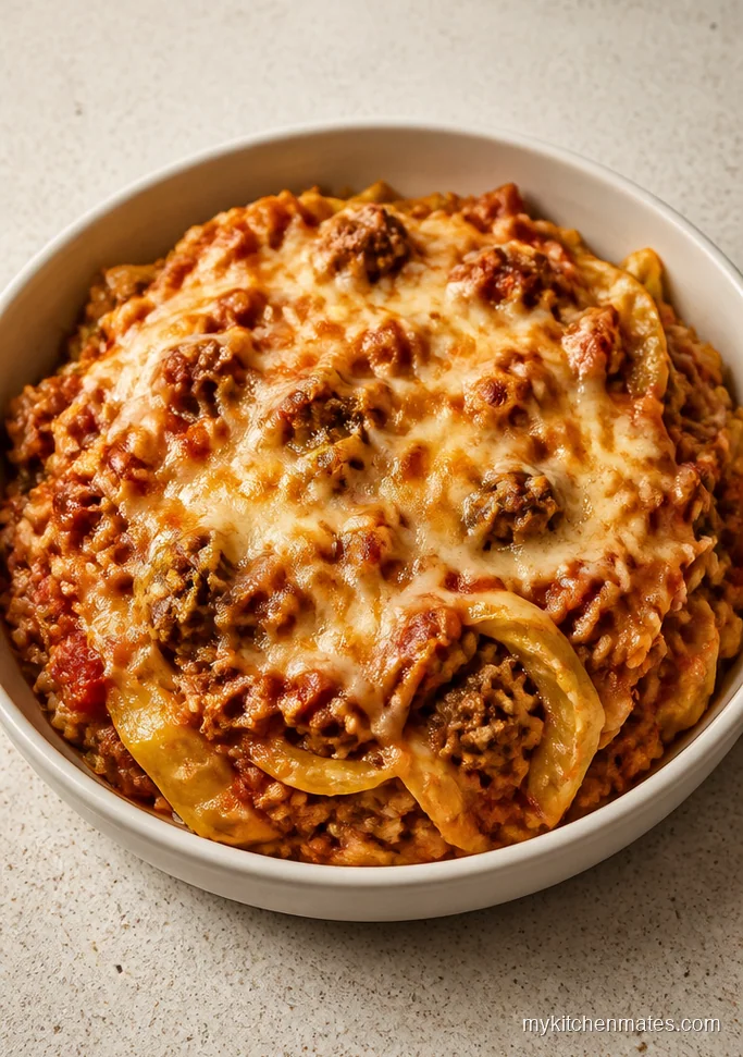 Crockpot Cabbage Roll Casserole