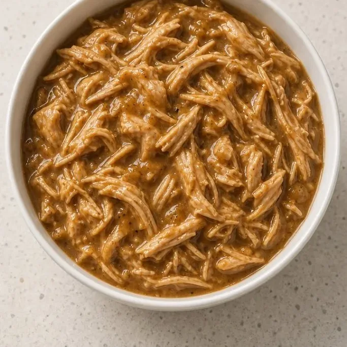 4-Ingredient Crockpot Chicken and Gravy Crockpot Chicken and Gravy