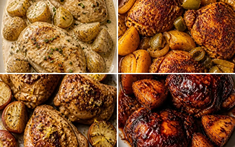 13 Crockpot Chicken and Potatoes Recipes That Cook While You Rest