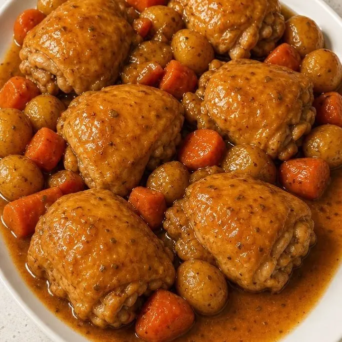 Crockpot Chicken and Potatoes