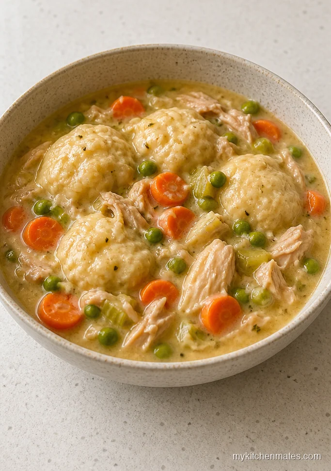 Crockpot Chicken and Soft Dumplings
