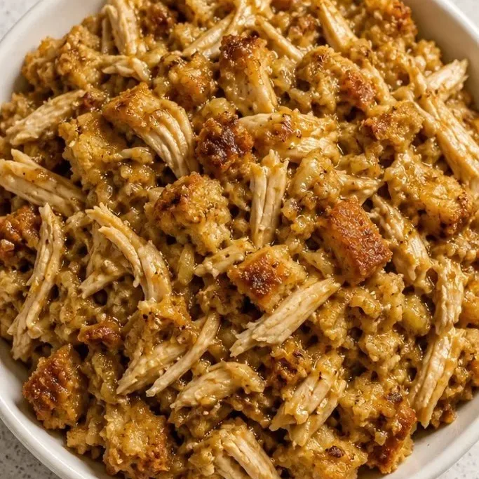 Crockpot Chicken and Stuffing Crockpot Chicken and Stuffing